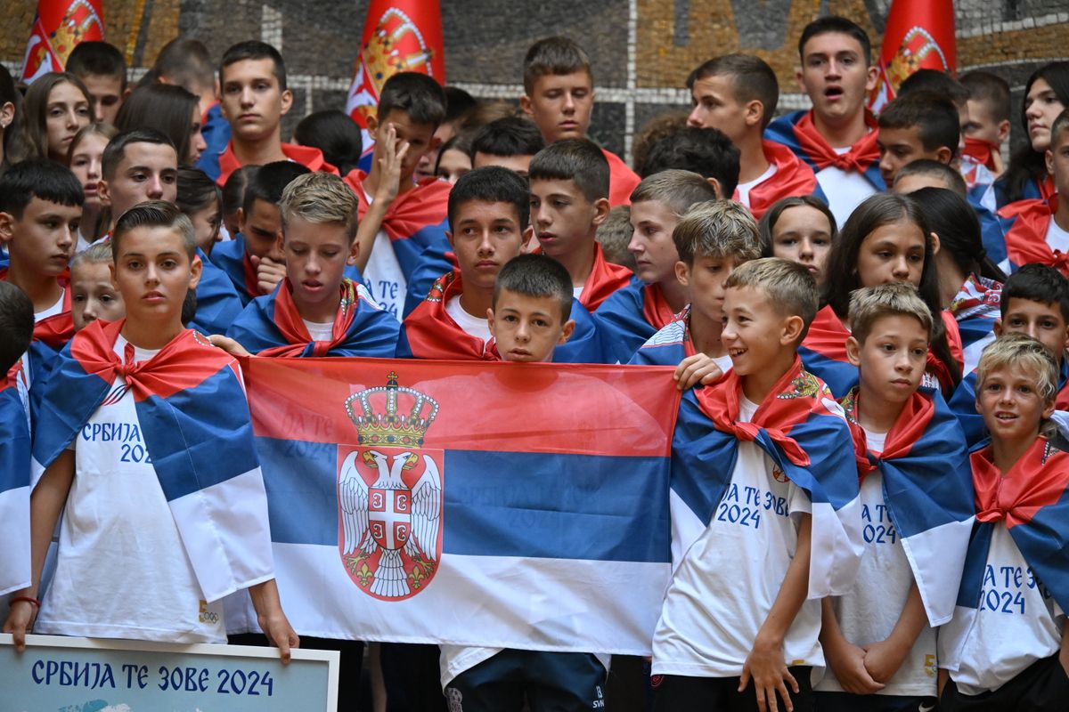 Prijem za mlade sportiste učesnike kampa Prijem za mlade sportiste učesnike kampa