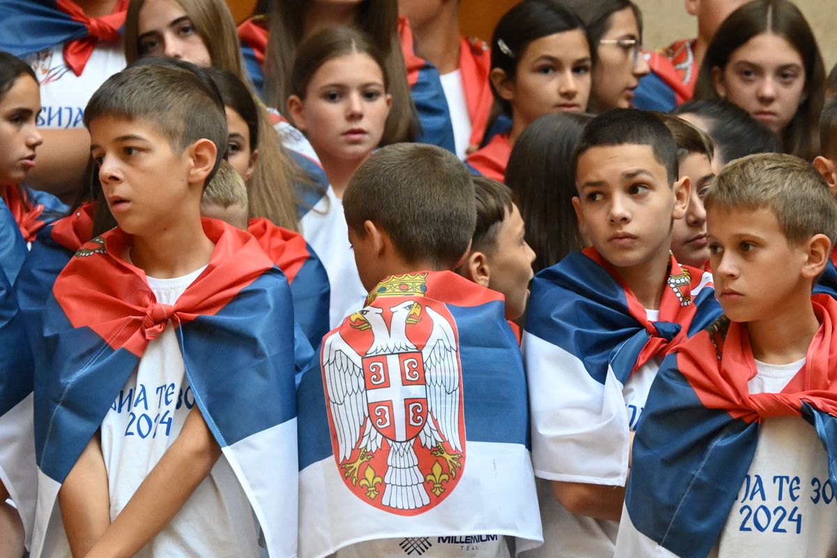 Prijem za mlade sportiste učesnike kampa Prijem za mlade sportiste učesnike kampa