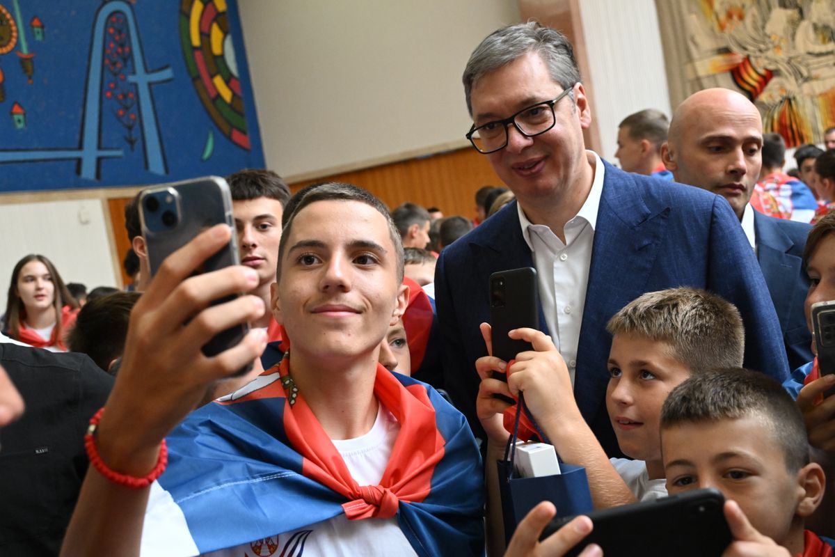 Prijem za mlade sportiste učesnike kampa Prijem za mlade sportiste učesnike kampa
